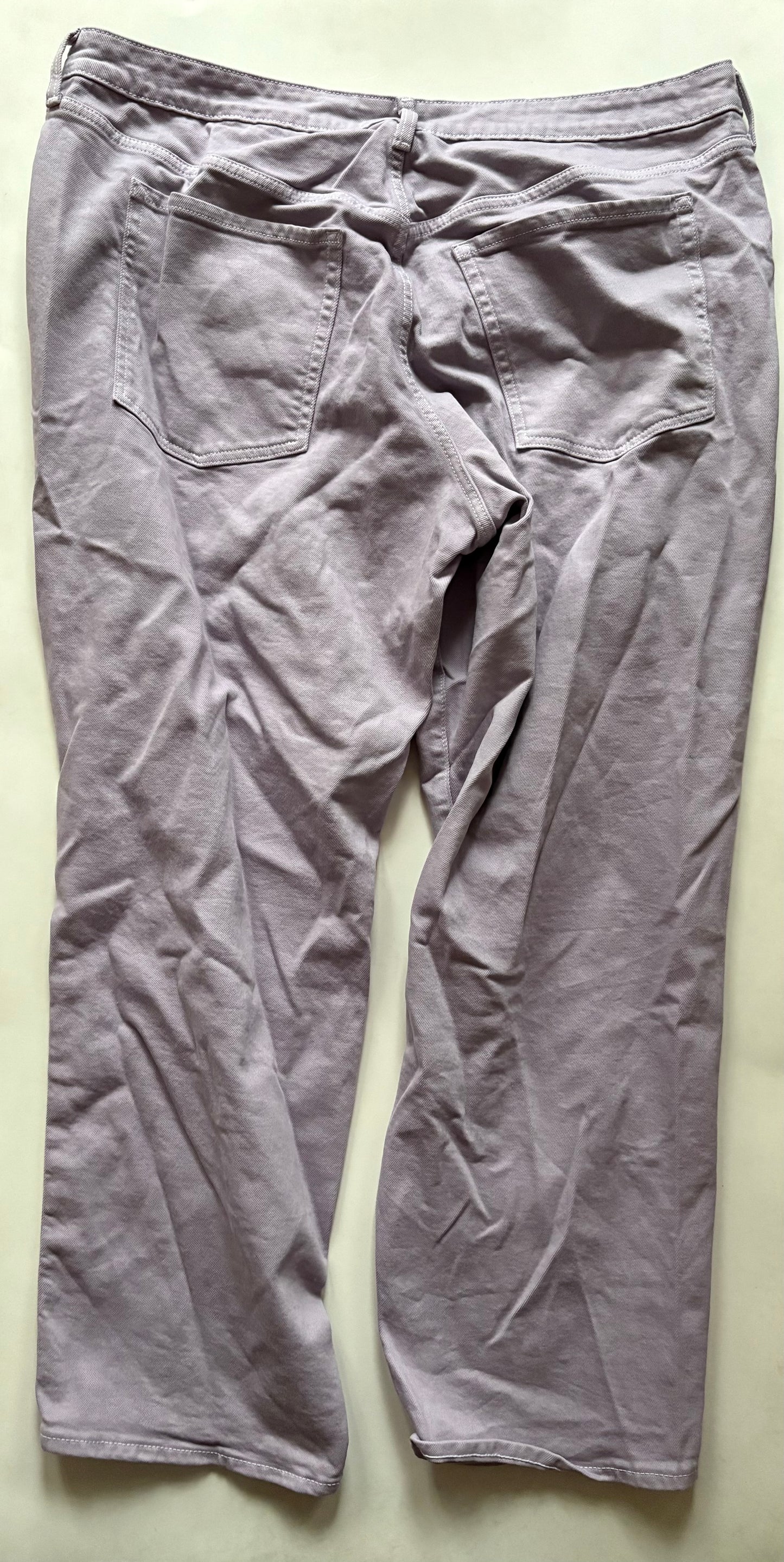 Jeans Straight By Old Navy In Purple, Size: 22