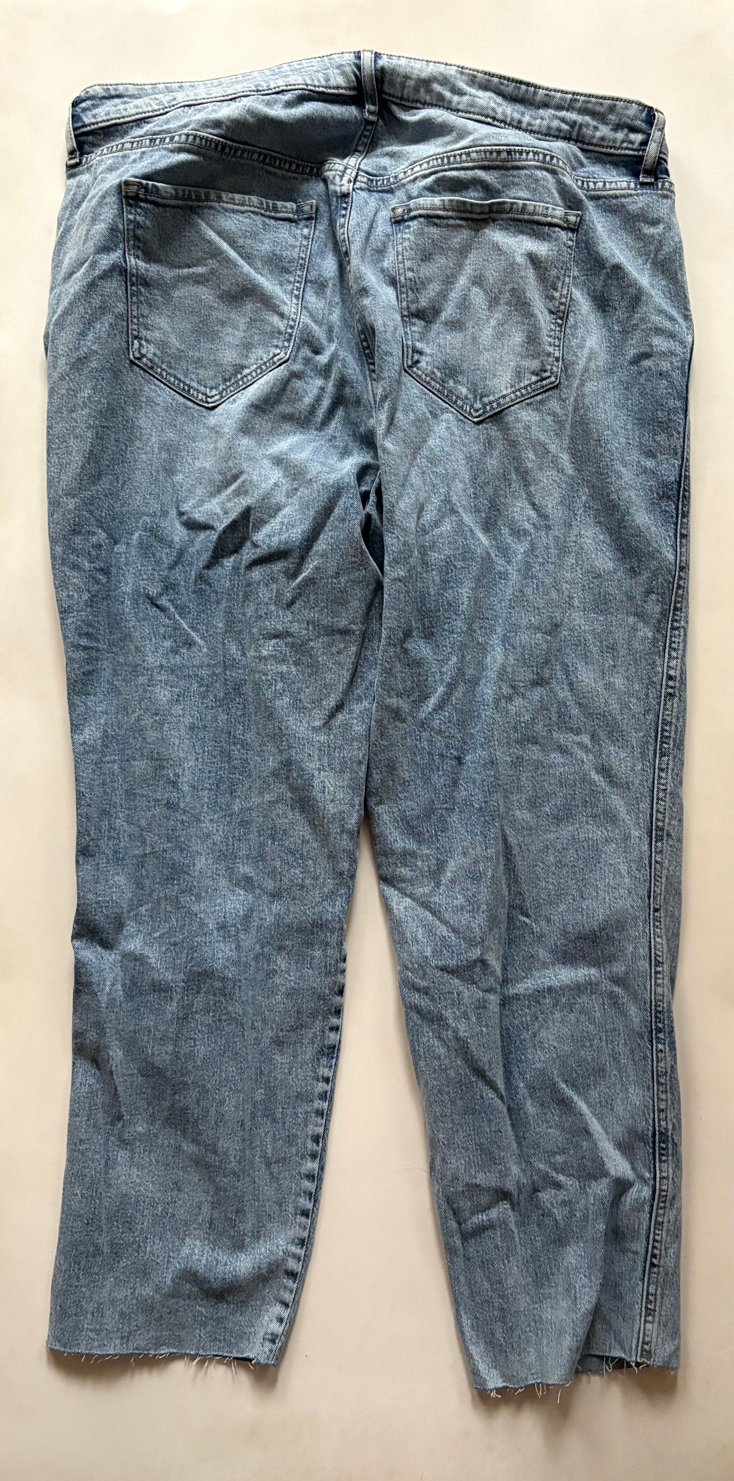 Jeans Straight By Old Navy In Blue, Size: 20