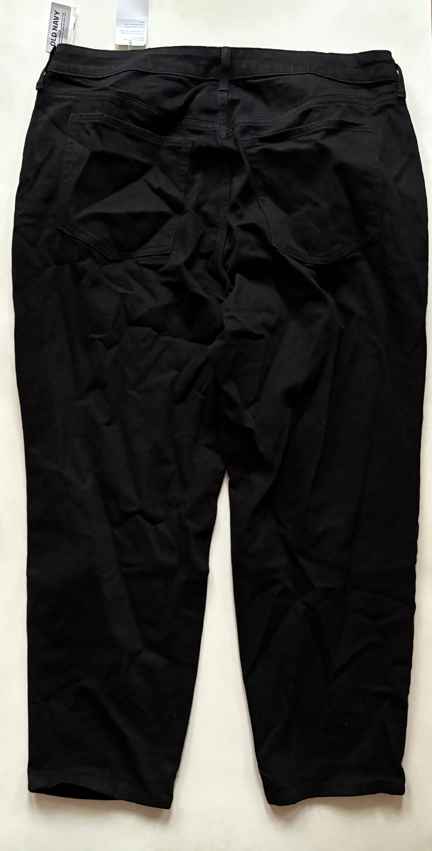 Jeans Straight By Old Navy In Black, Size: 20