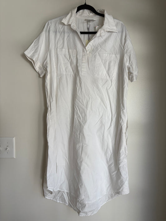 Dress Casual Maxi By Mph In White, Size: 1x