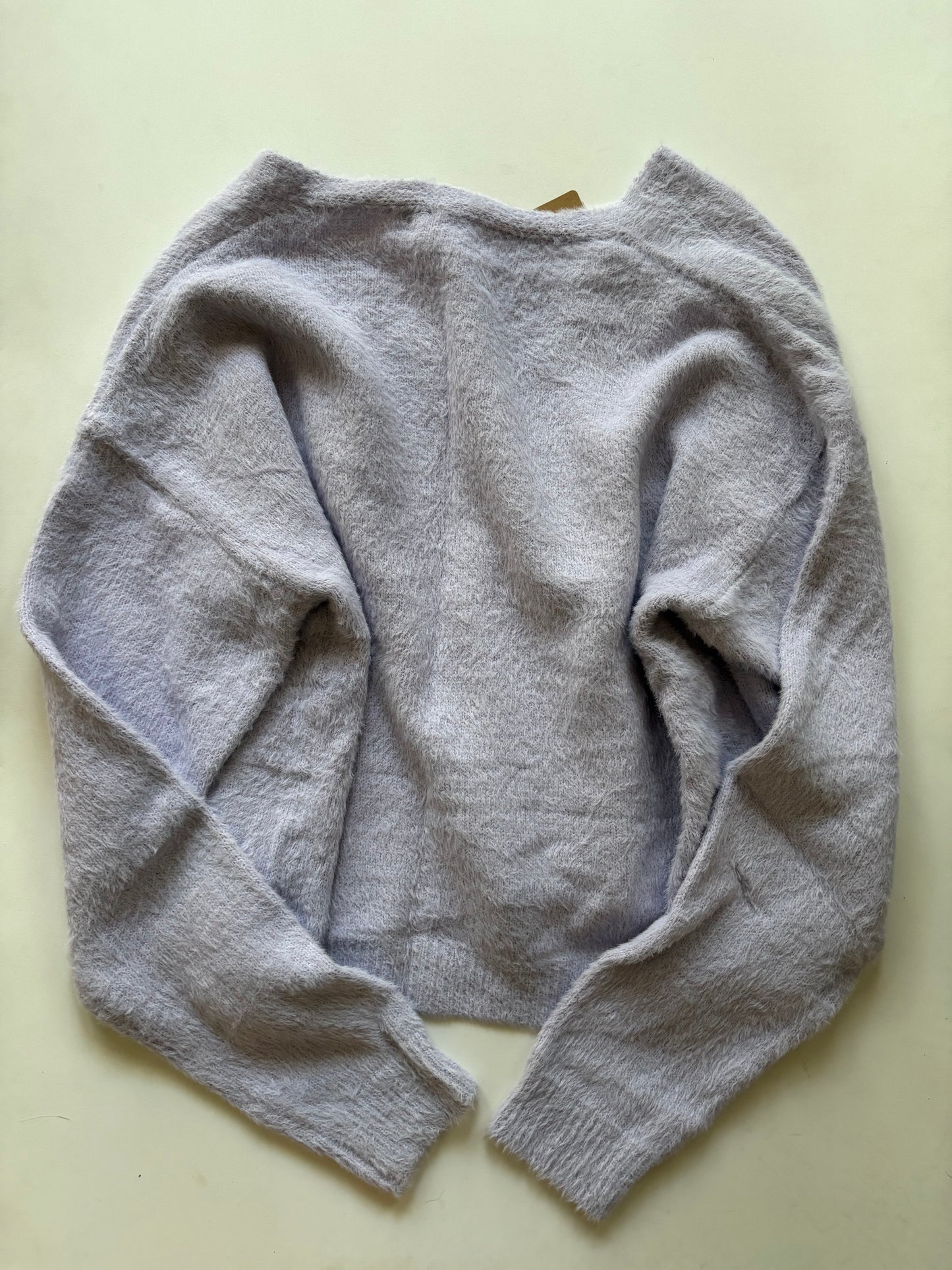 Sweater Cardigan By Miss Sparkling In Purple, Size: Xl