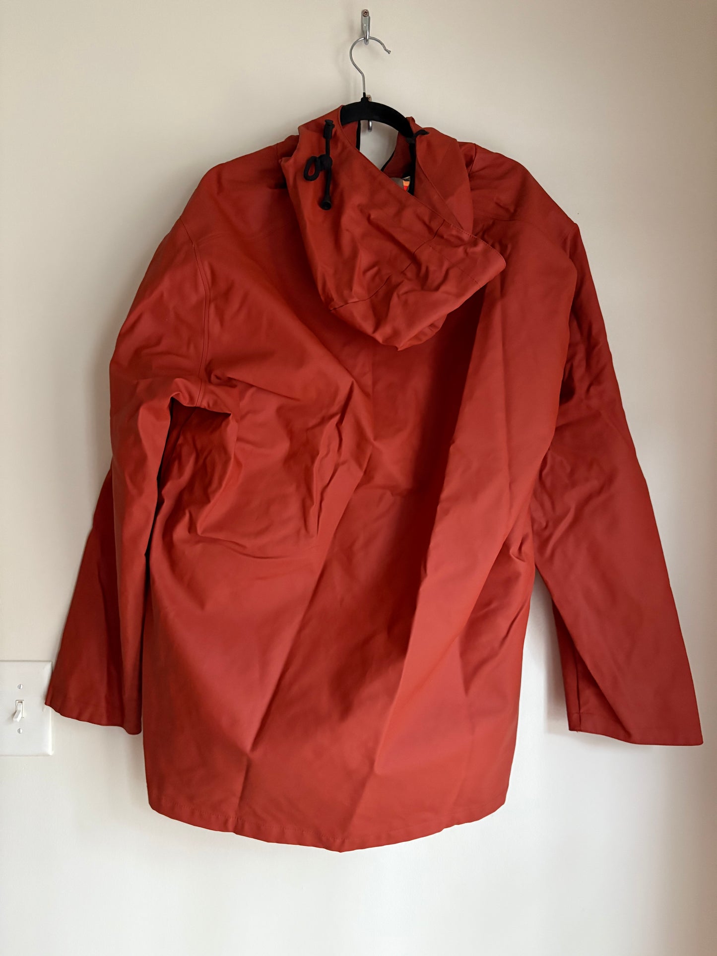 Coat Raincoat By Pendleton In Orange, Size: Xl