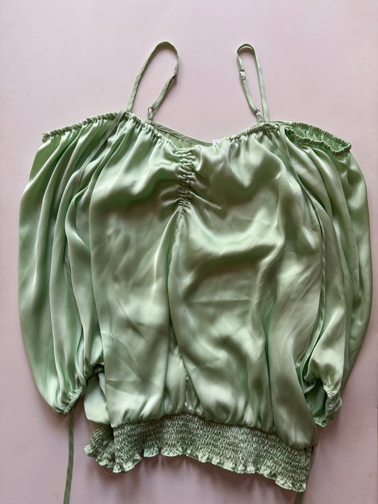 Tank Top By Cato In Green, Size: L