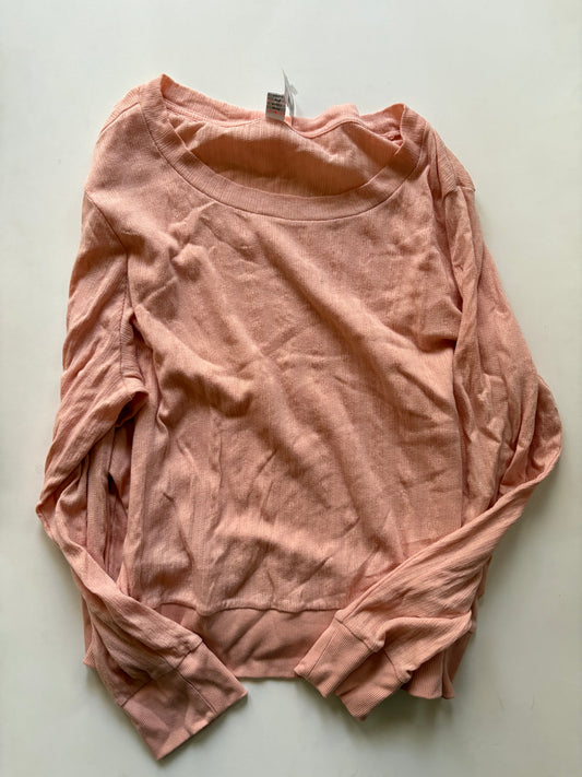 Top Long Sleeve By Old Navy In Peach, Size: 2x