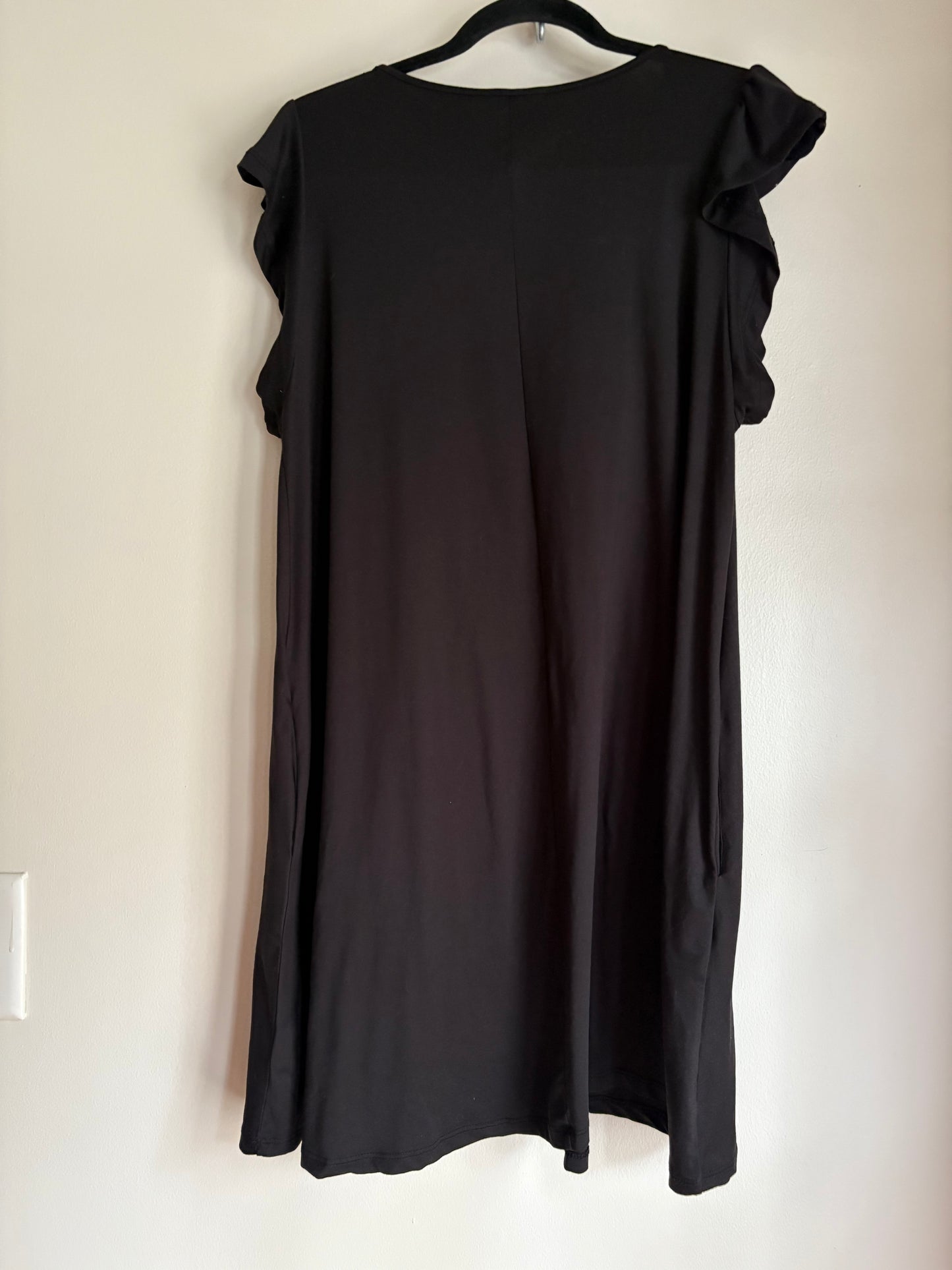 Dress Casual Midi By Ninexis In Black, Size: Xl