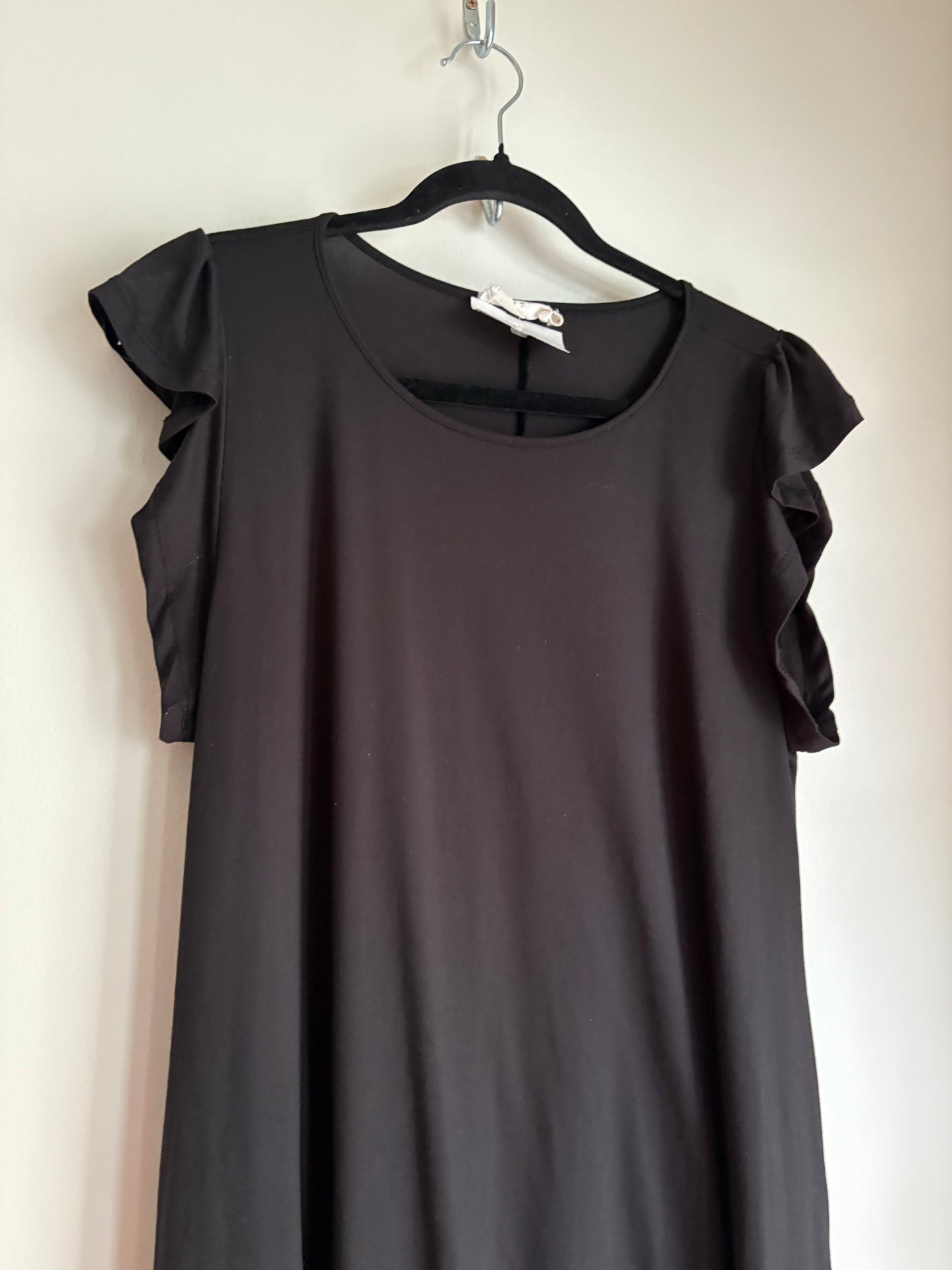 Dress Casual Midi By Ninexis In Black, Size: Xl