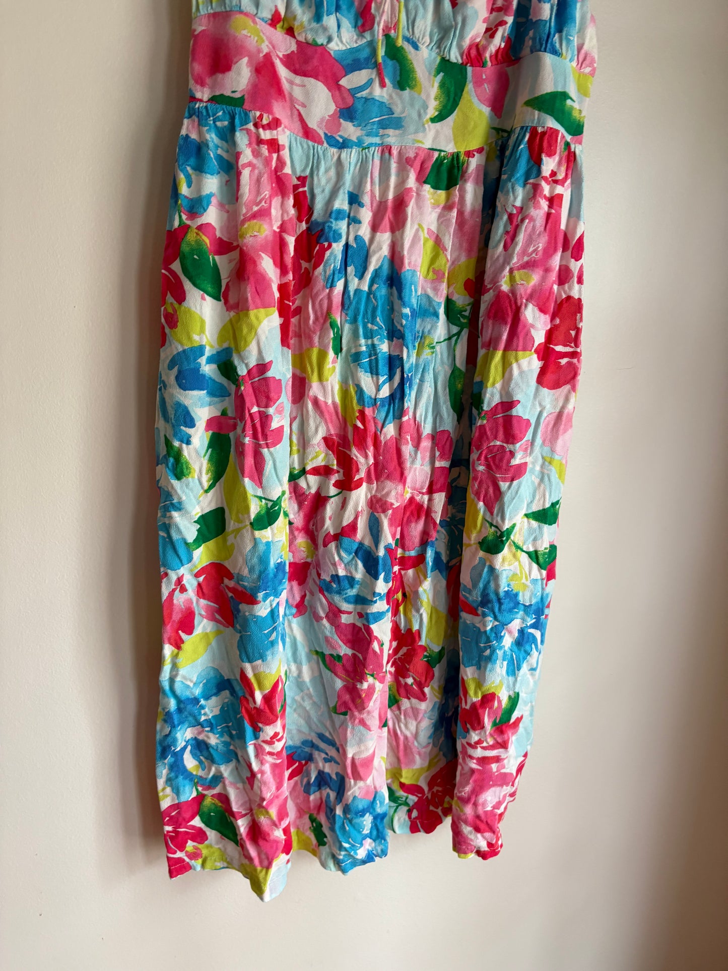 Dress Casual Midi By Old Navy In Multi-colored, Size: Xl