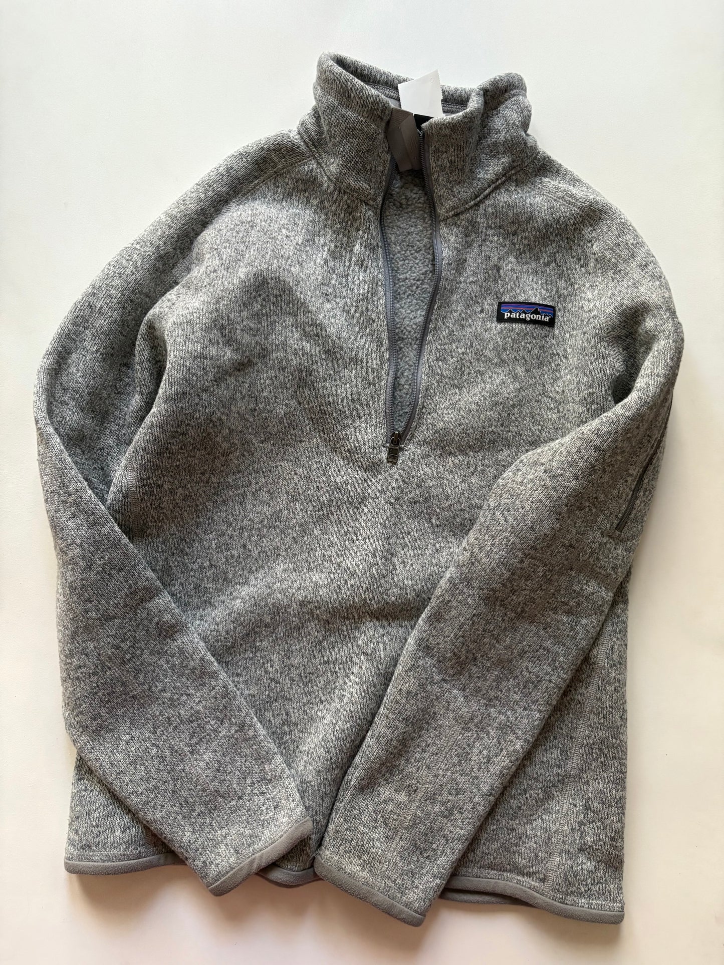 Jacket Moto By Patagonia In Grey, Size: S