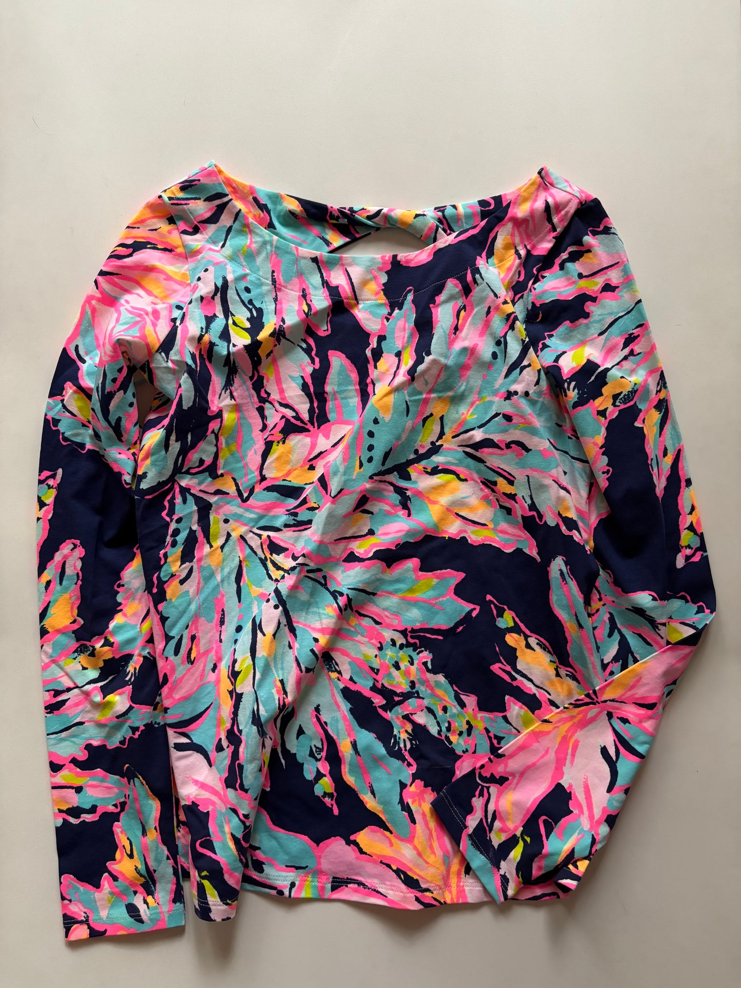 Top Long Sleeve By Lilly Pulitzer In Multi-colored, Size: Xs