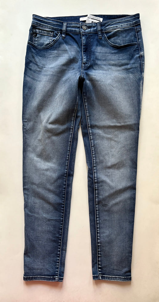 Jeans Straight By Kancan In Blue, Size: 12