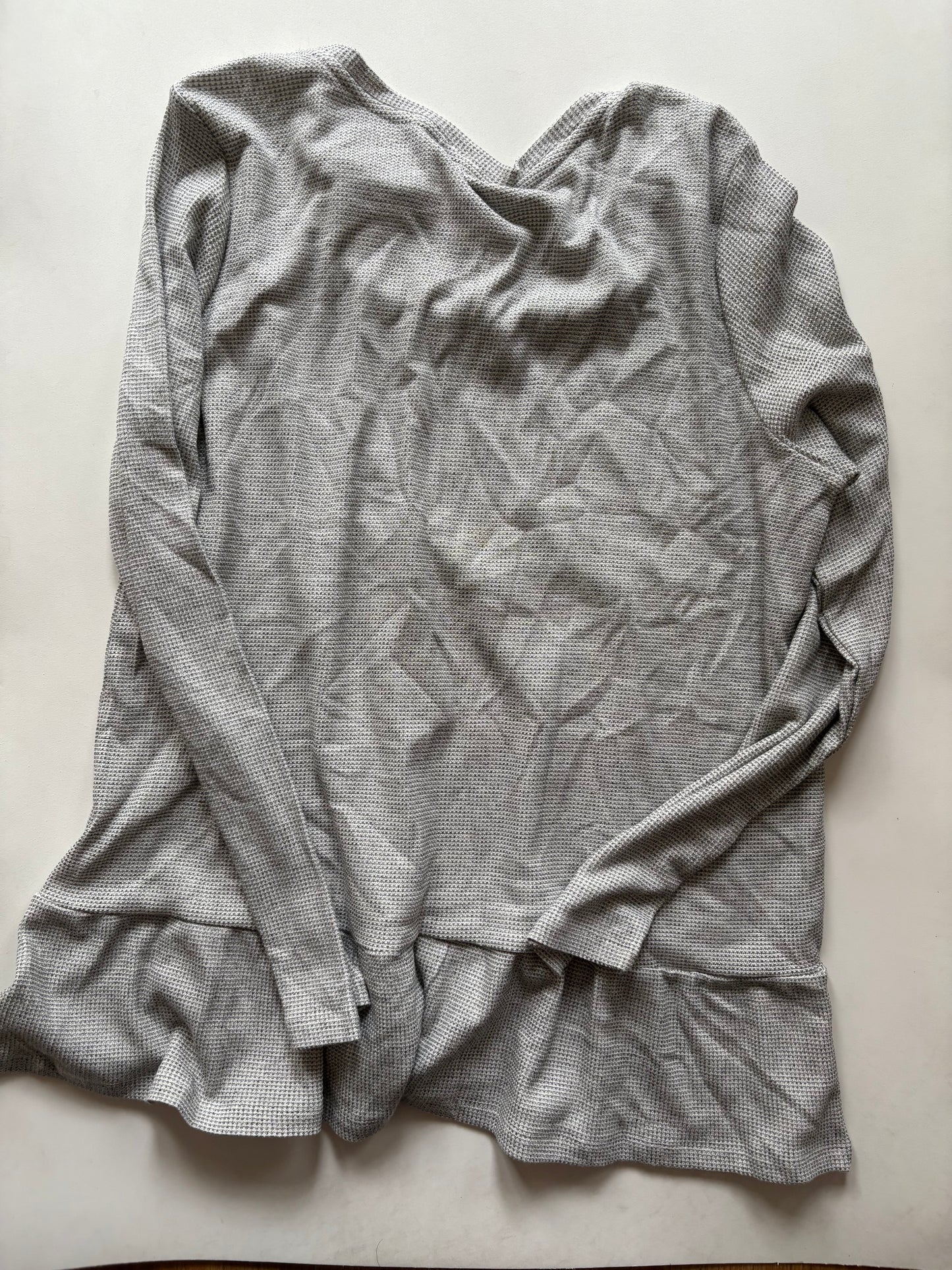 Top Long Sleeve By Jane And Delancey In Grey, Size: L