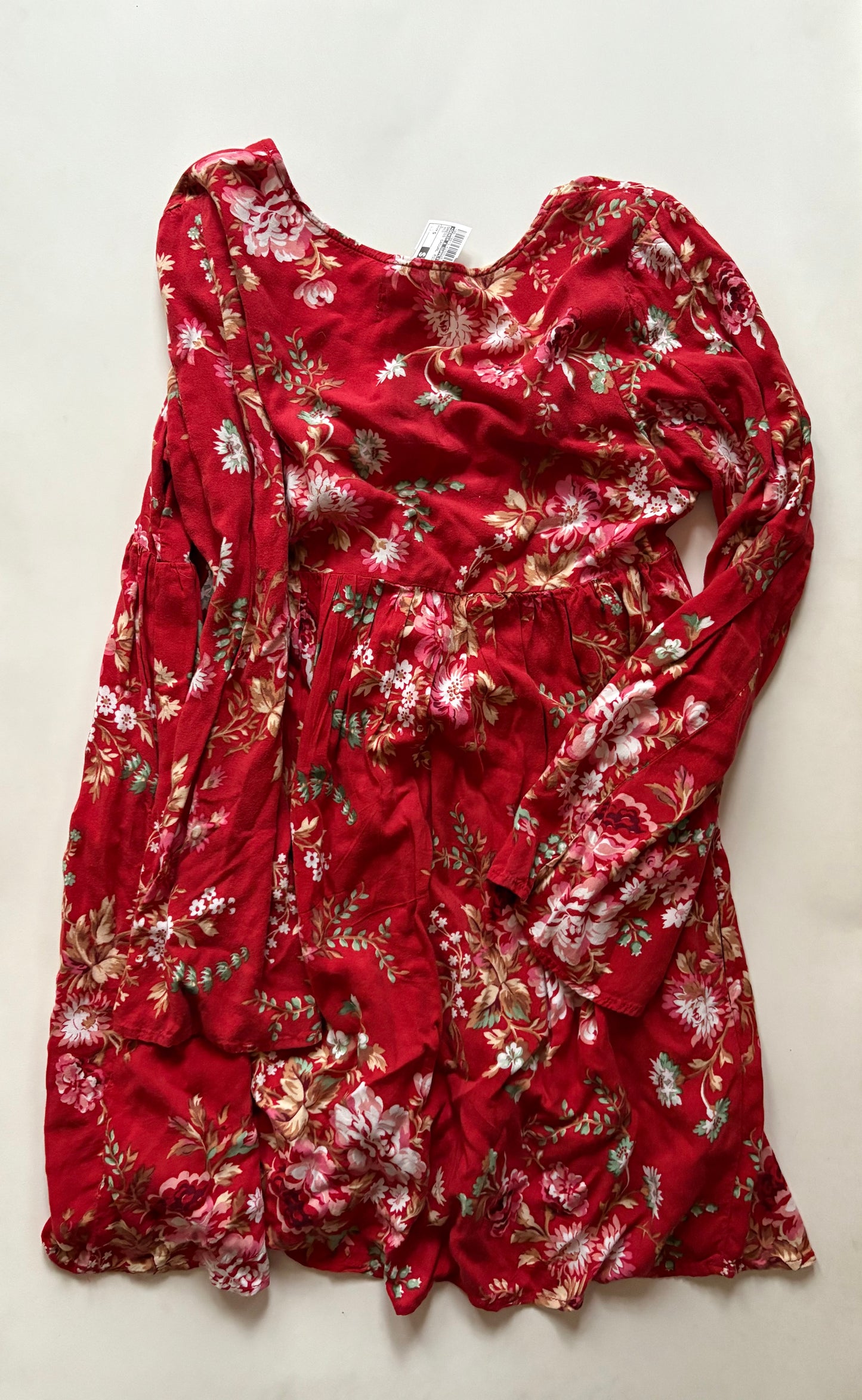 Dress Casual Midi By Denim & Supply By Ralph Lauren In Red, Size: S