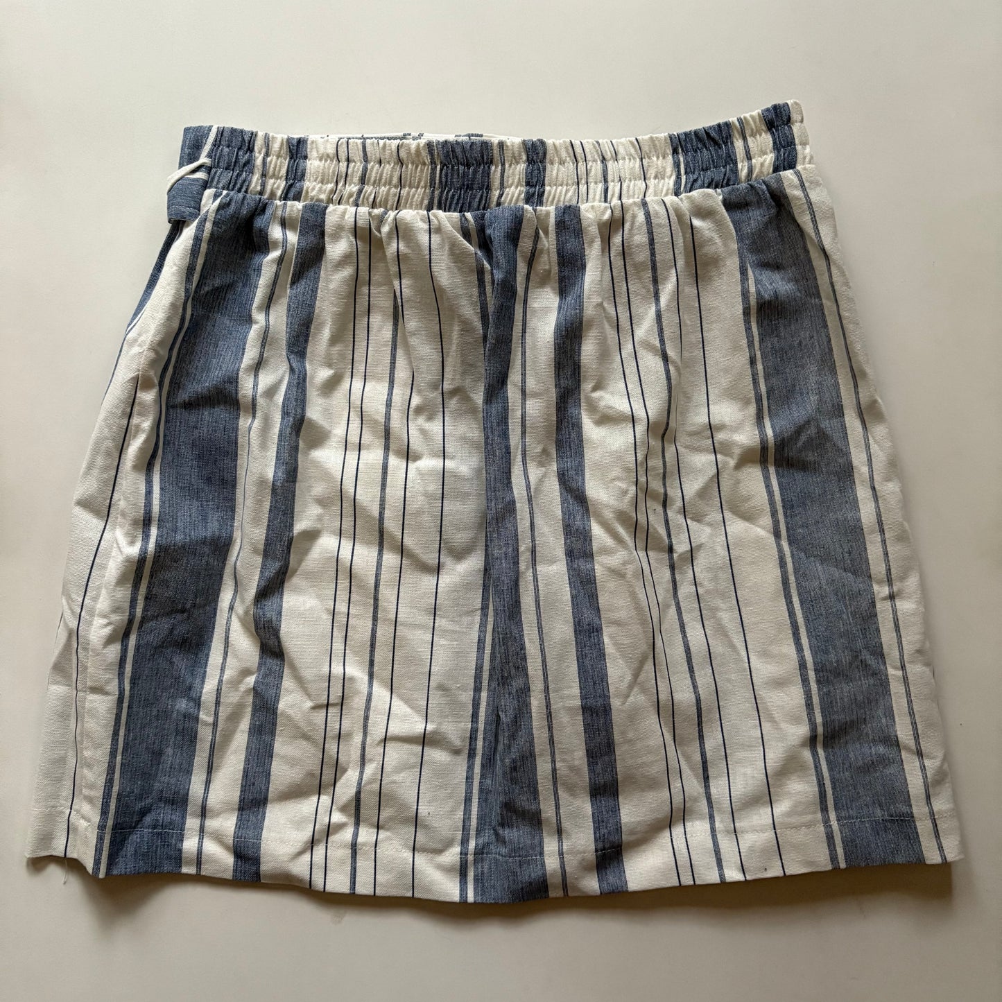 Skirt Mini & Short By Have In Striped Pattern, Size: M