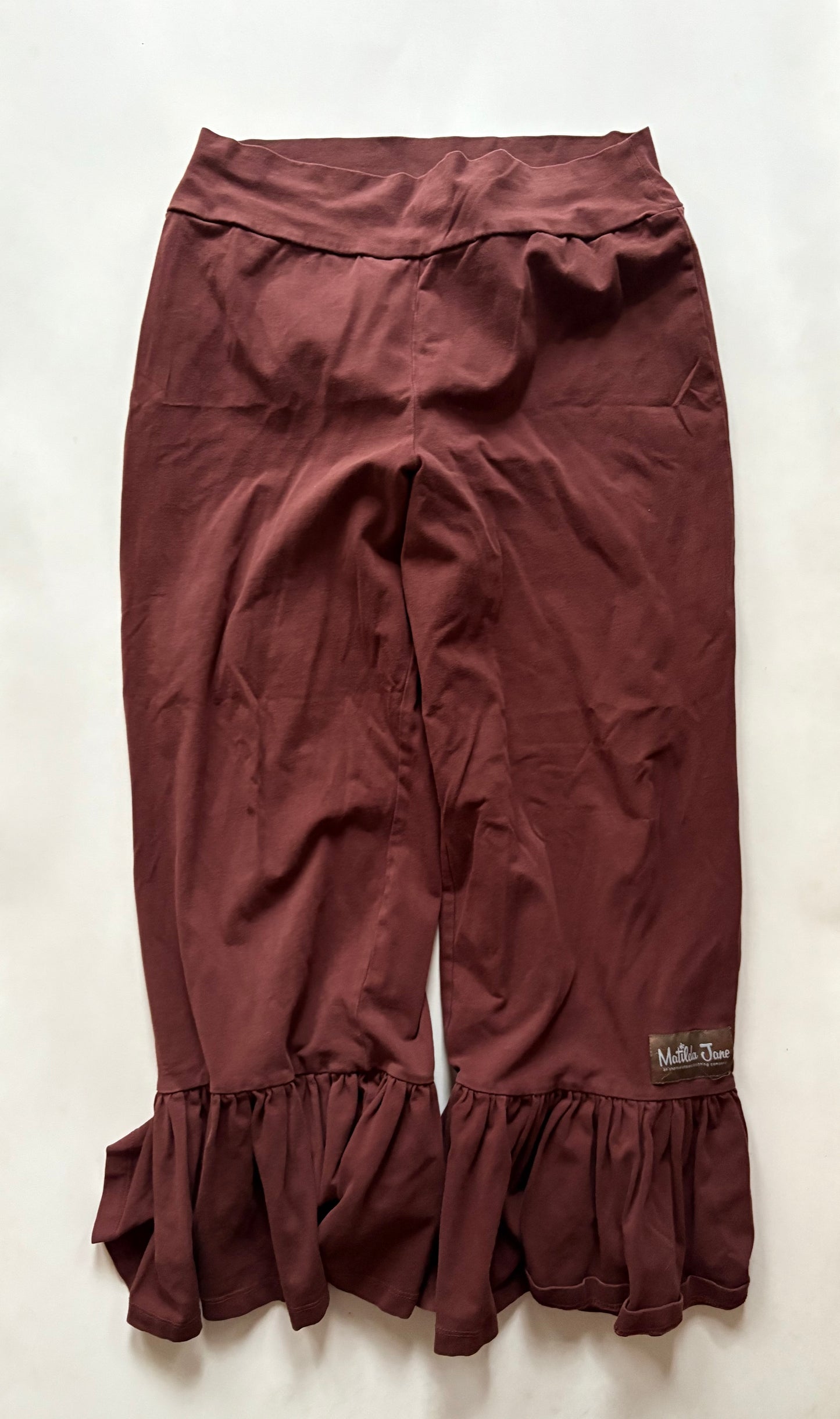 Pants Cropped By Matilda Jane In Brown, Size: M