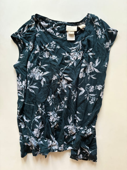 Top Sleeveless By Cynthia Rowley In Floral Print, Size: Xl