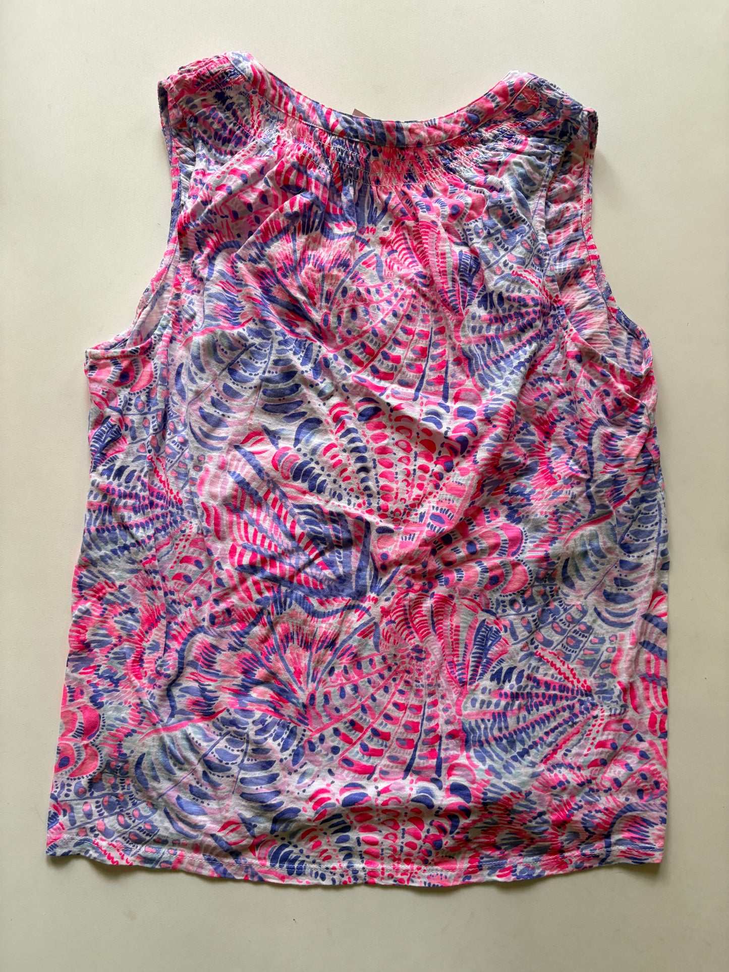 Top Sleeveless By Lilly Pulitzer In Multi-colored, Size: L