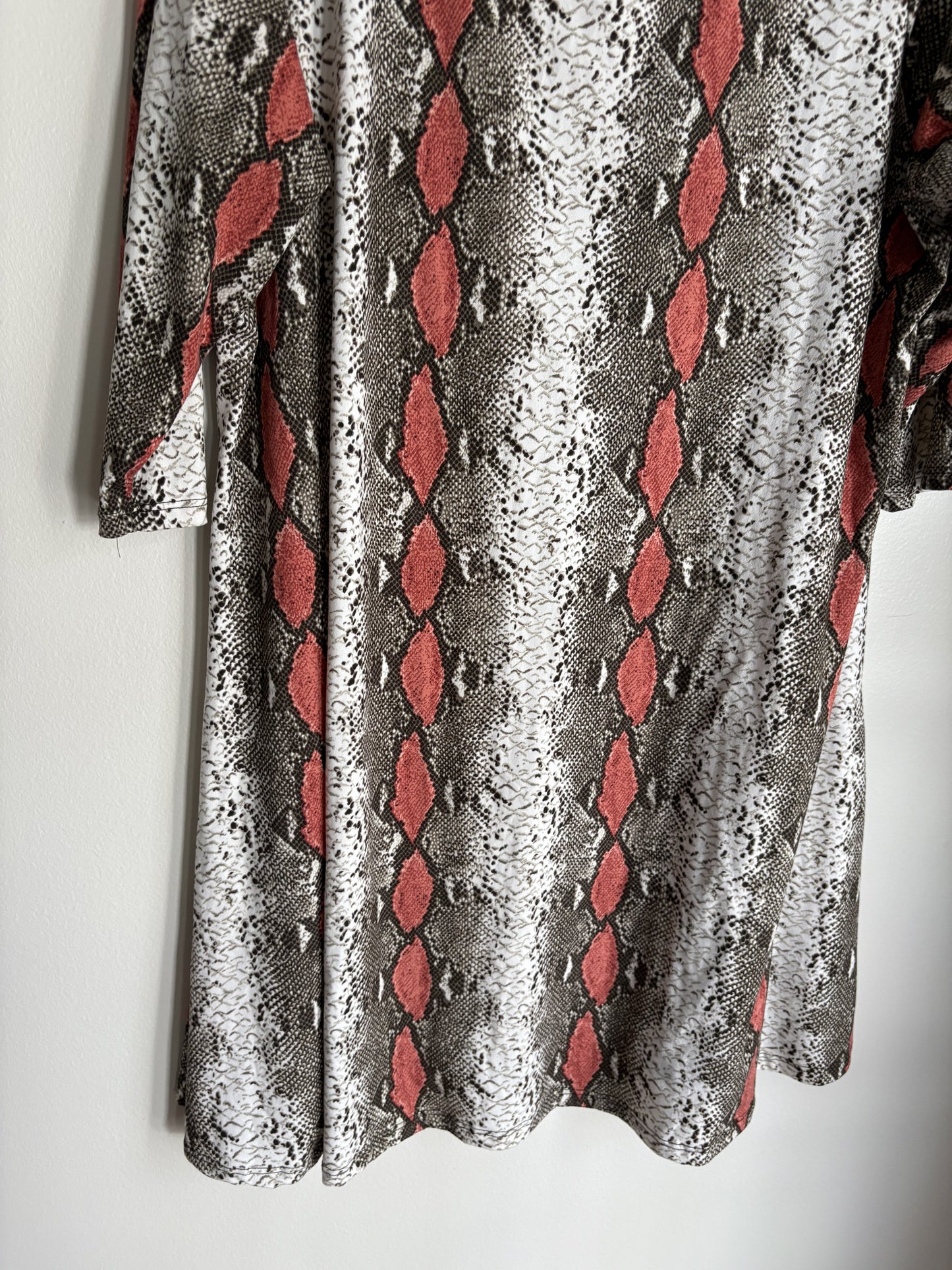 Dress Casual Midi By Fred David  Size: 1x