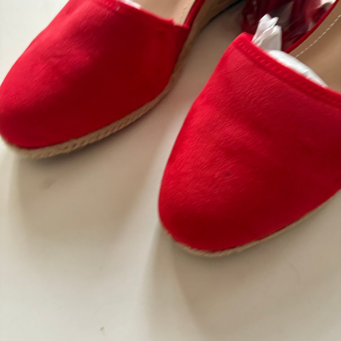 Shoes Heels Wedge By Dream Pairs In Orange, Size: 11