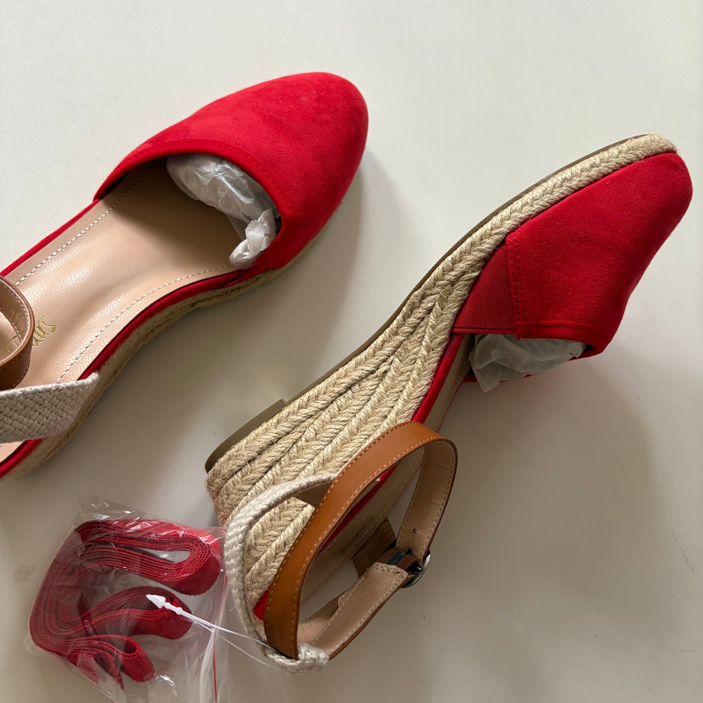 Shoes Heels Wedge By Dream Pairs In Orange, Size: 11