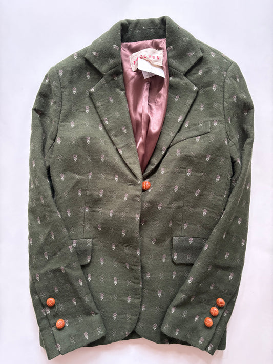 Blazer By Madchen In Green, Size: S