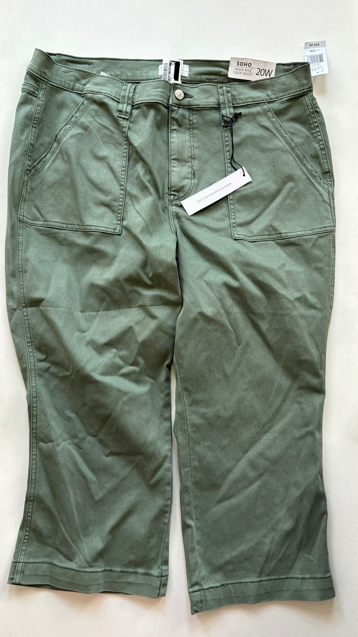 Jeans Cropped By Nicole By Nicole Miller  Size: 20