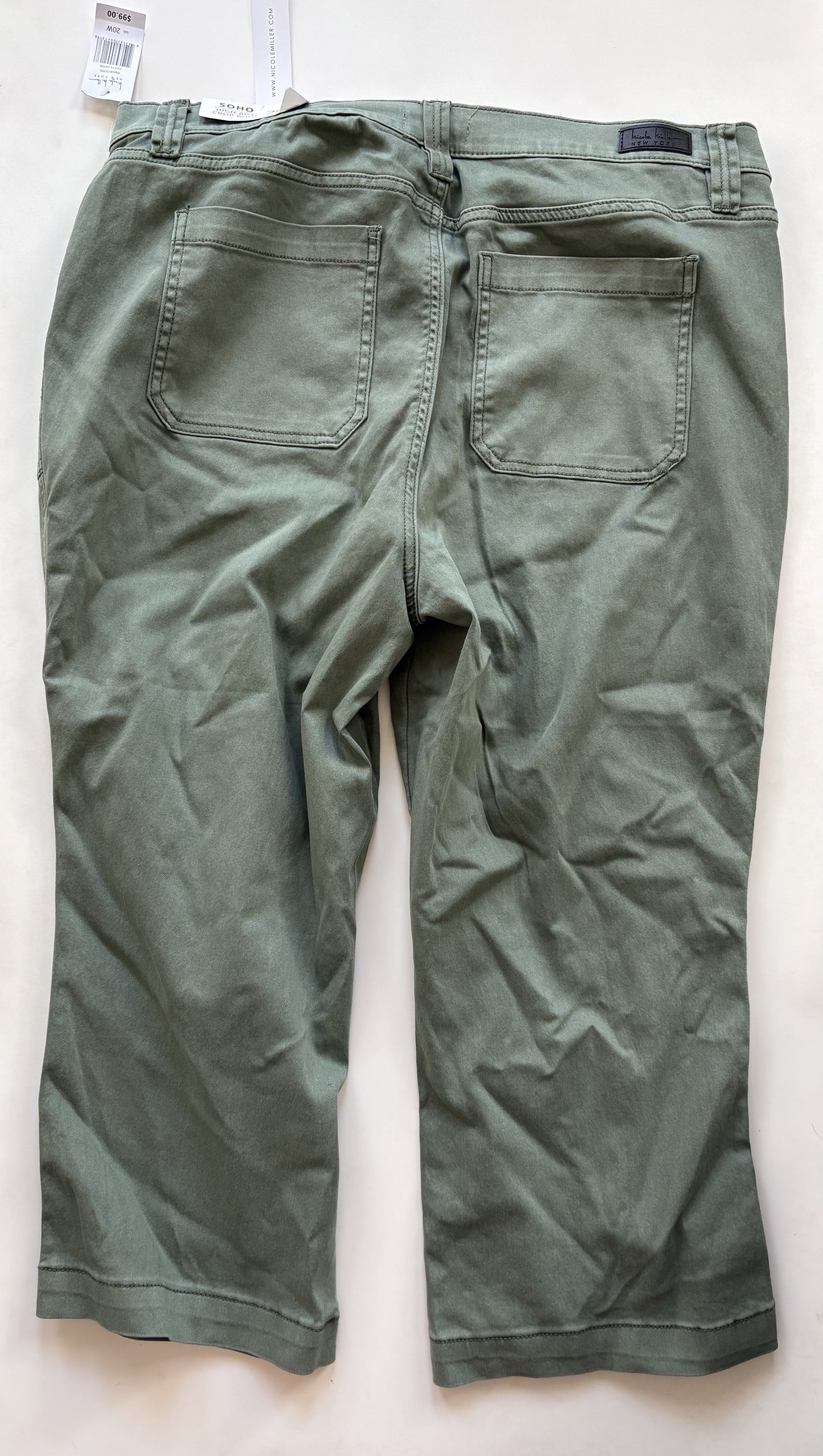 Jeans Cropped By Nicole By Nicole Miller  Size: 20