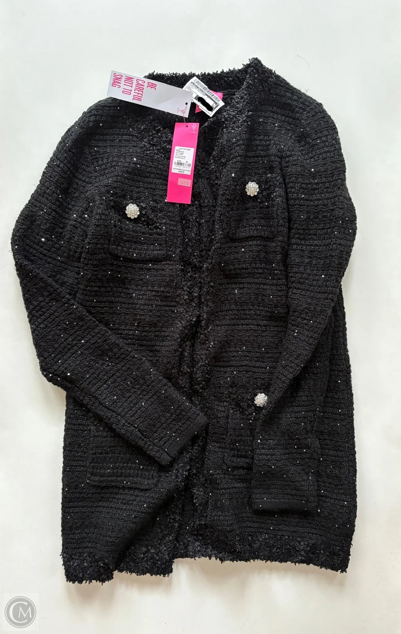 Sweater Designer By Lilly Pulitzer In Black, Size: Xs