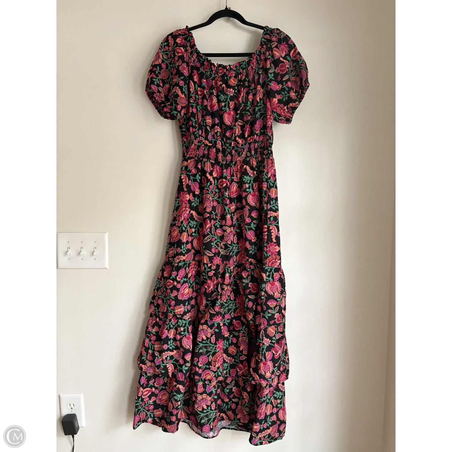 Dress Casual Maxi By Knox Rose In Floral Print, Size: S