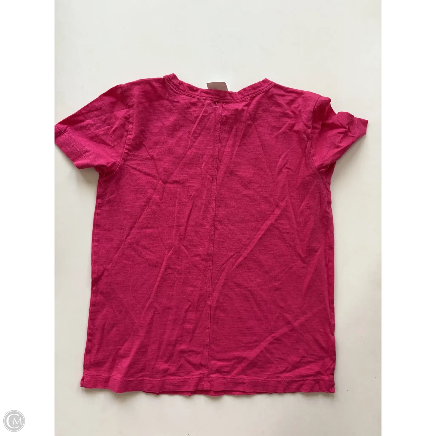 Top Short Sleeve By Loft In Pink, Size: Xs