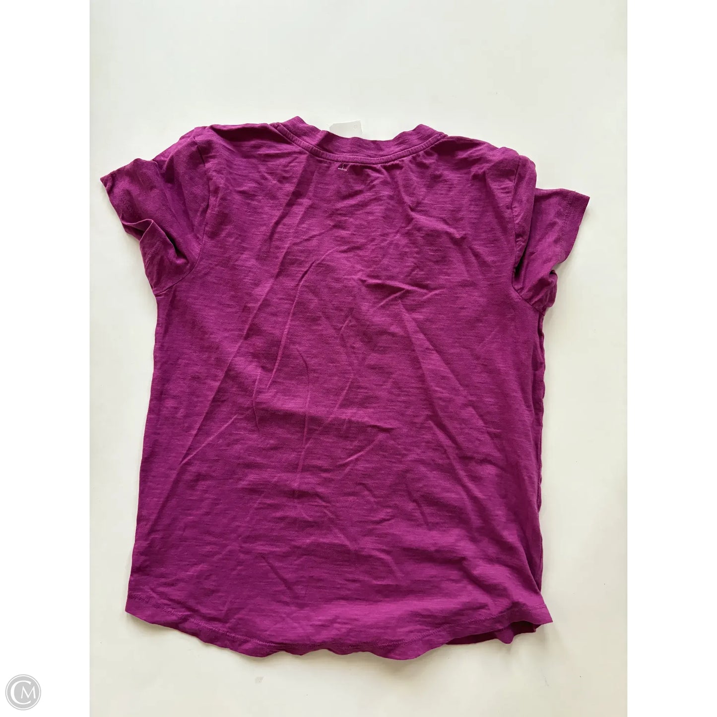 Top Short Sleeve By Loft In Purple, Size: Xs