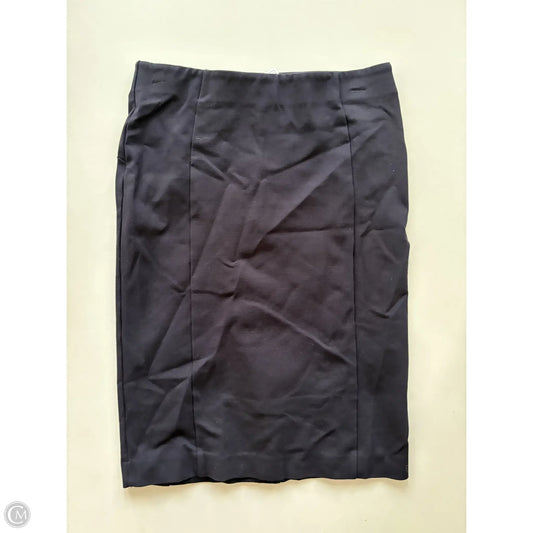 Skirt Midi By Ann Taylor In Navy, Size: 4