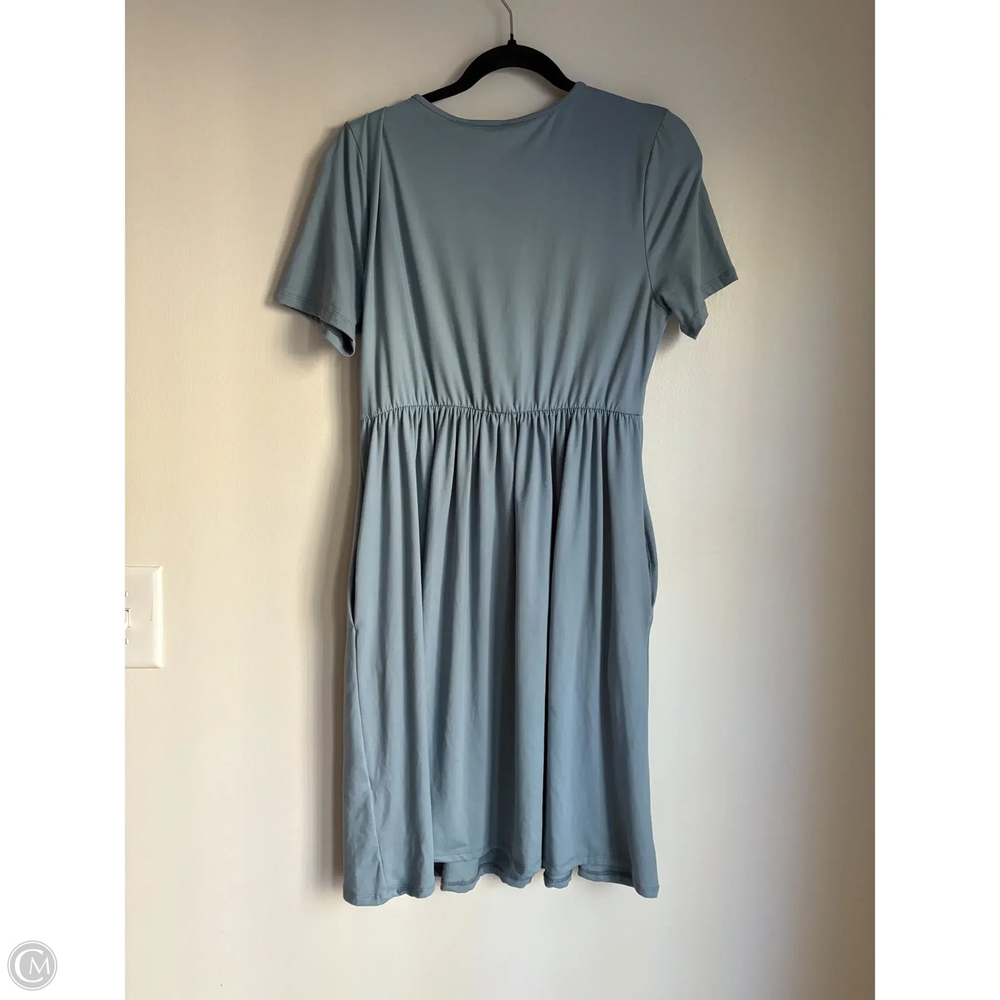 Dress Work By Zenana Outfitters In Blue, Size: Xl