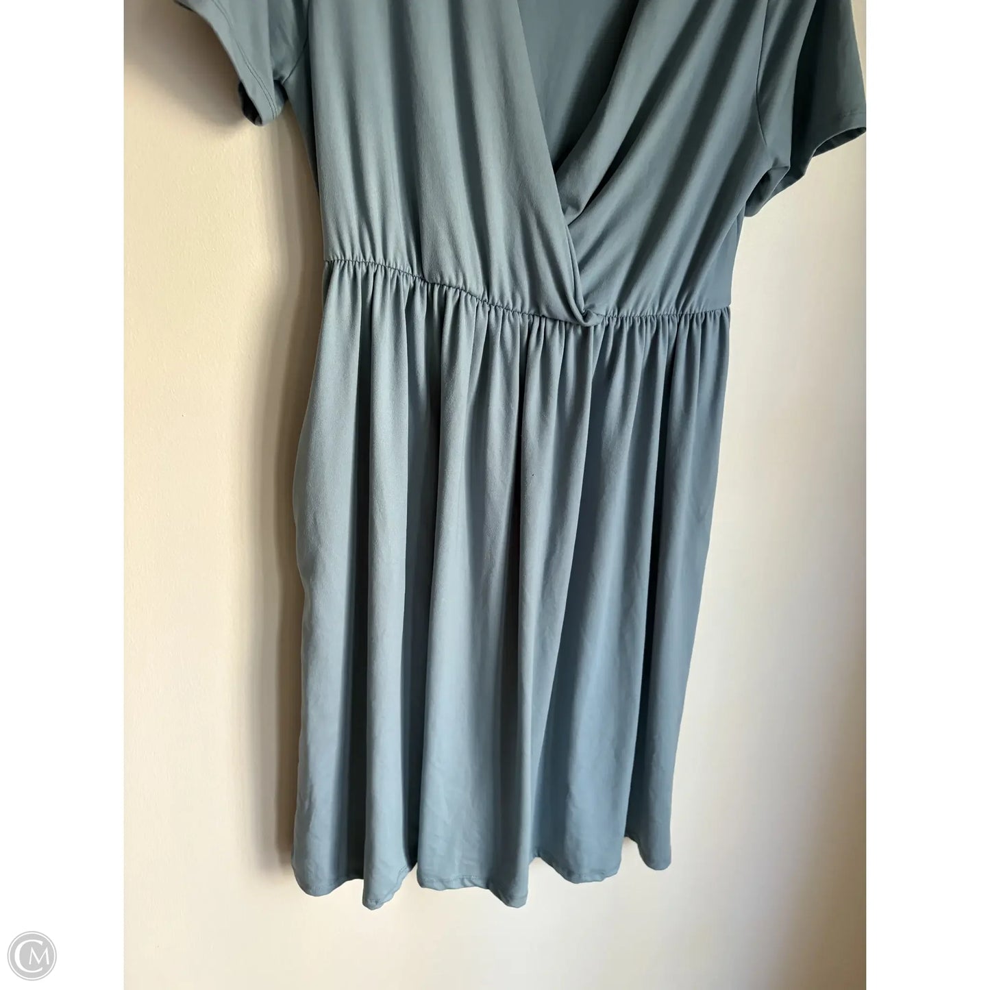 Dress Work By Zenana Outfitters In Blue, Size: Xl