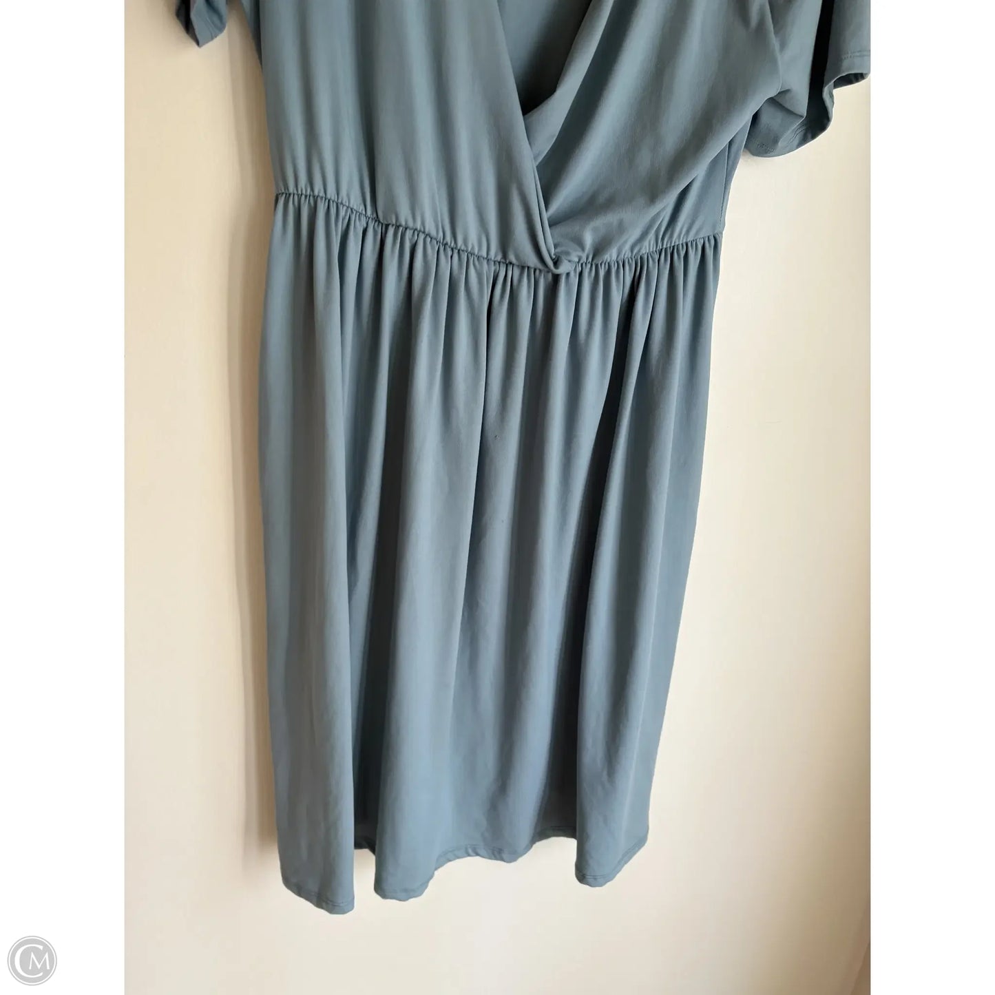 Dress Work By Zenana Outfitters In Blue, Size: Xl