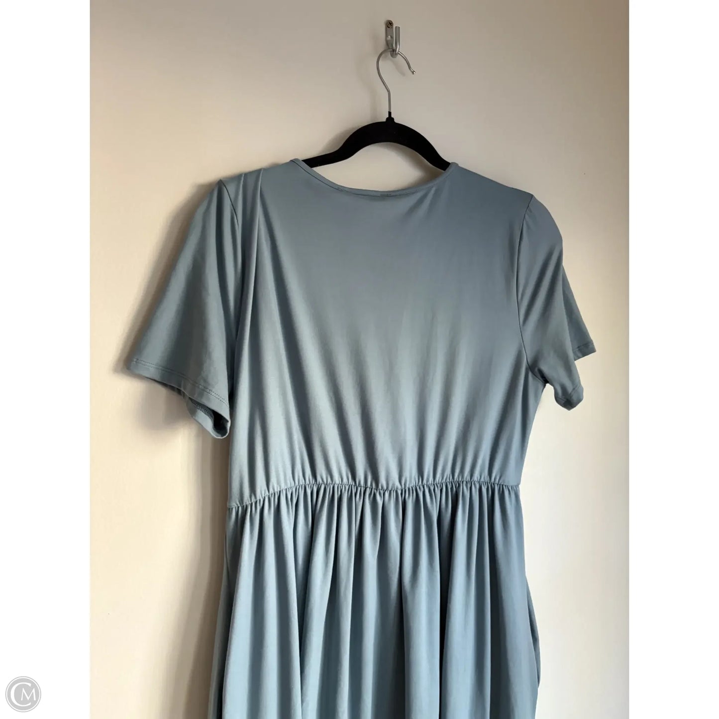 Dress Work By Zenana Outfitters In Blue, Size: Xl