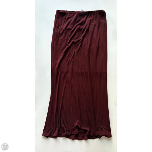 Skirt Maxi By OGL In Brown, Size: L