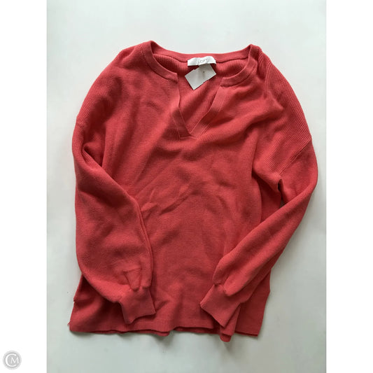 Sweater By Loft In Orange, Size: M
