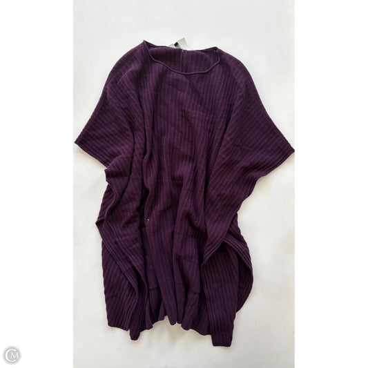 Sweater By Eileen Fisher In Purple, Size: Osfm