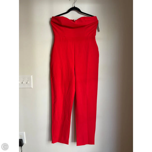 Jumpsuit By New York And Co In Orange, Size: M