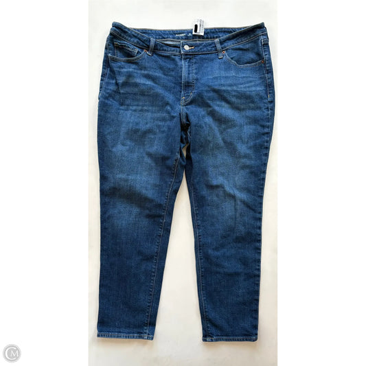 Jeans Straight By Old Navy In Blue, Size: 18