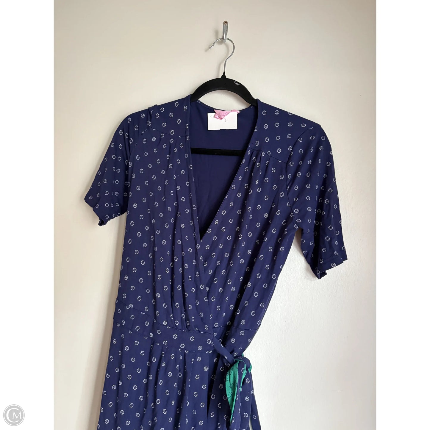 Dress Casual Midi By Lilly Pulitzer In Navy, Size: M
