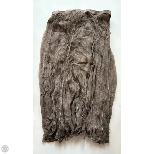 Skirt Maxi By Coldwater Creek In Brown, Size: L