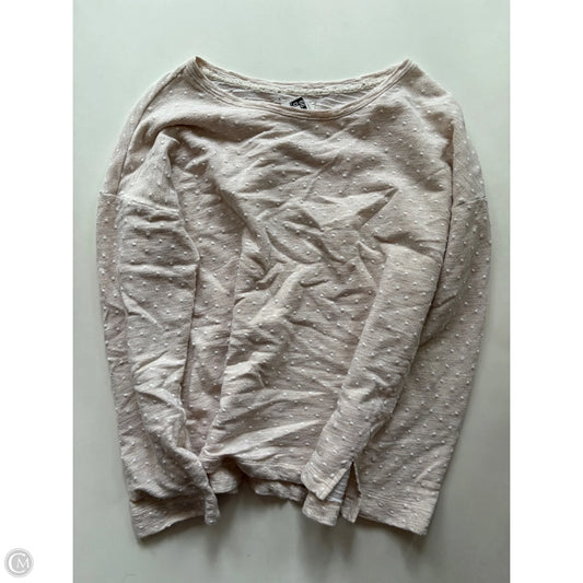 Top Long Sleeve By Lou And Grey In Cream, Size: L
