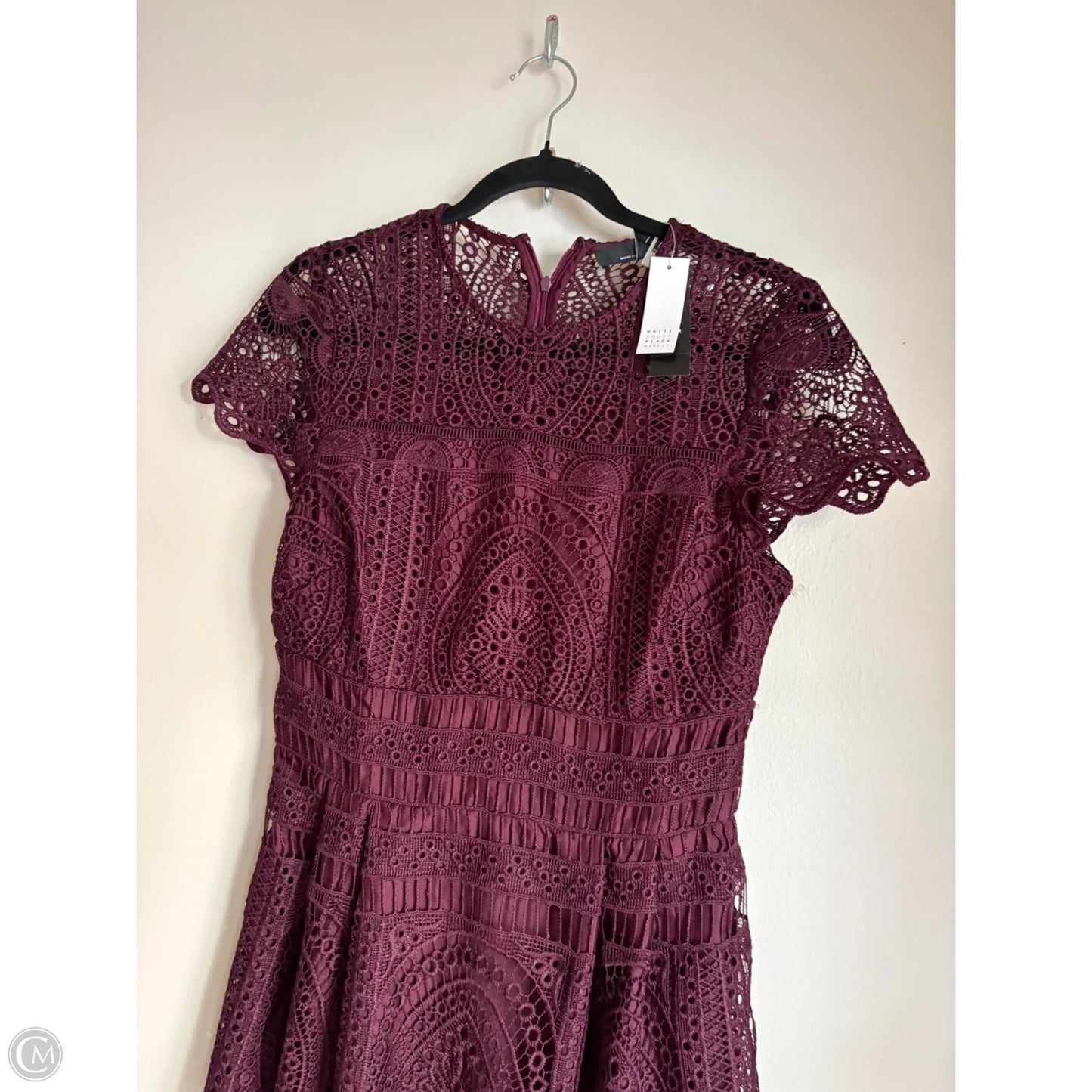 Dress Casual Maxi By White House Black Market In Maroon, Size: S