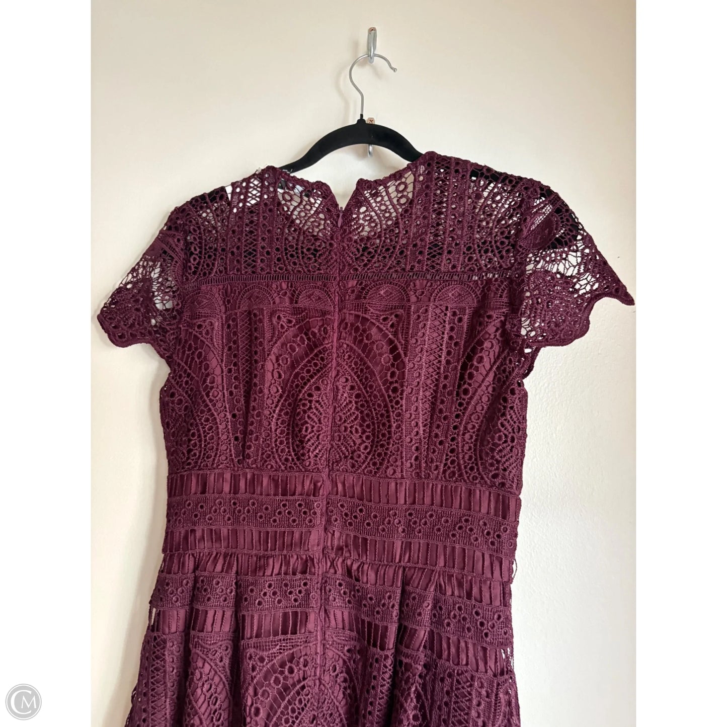 Dress Casual Maxi By White House Black Market In Maroon, Size: S
