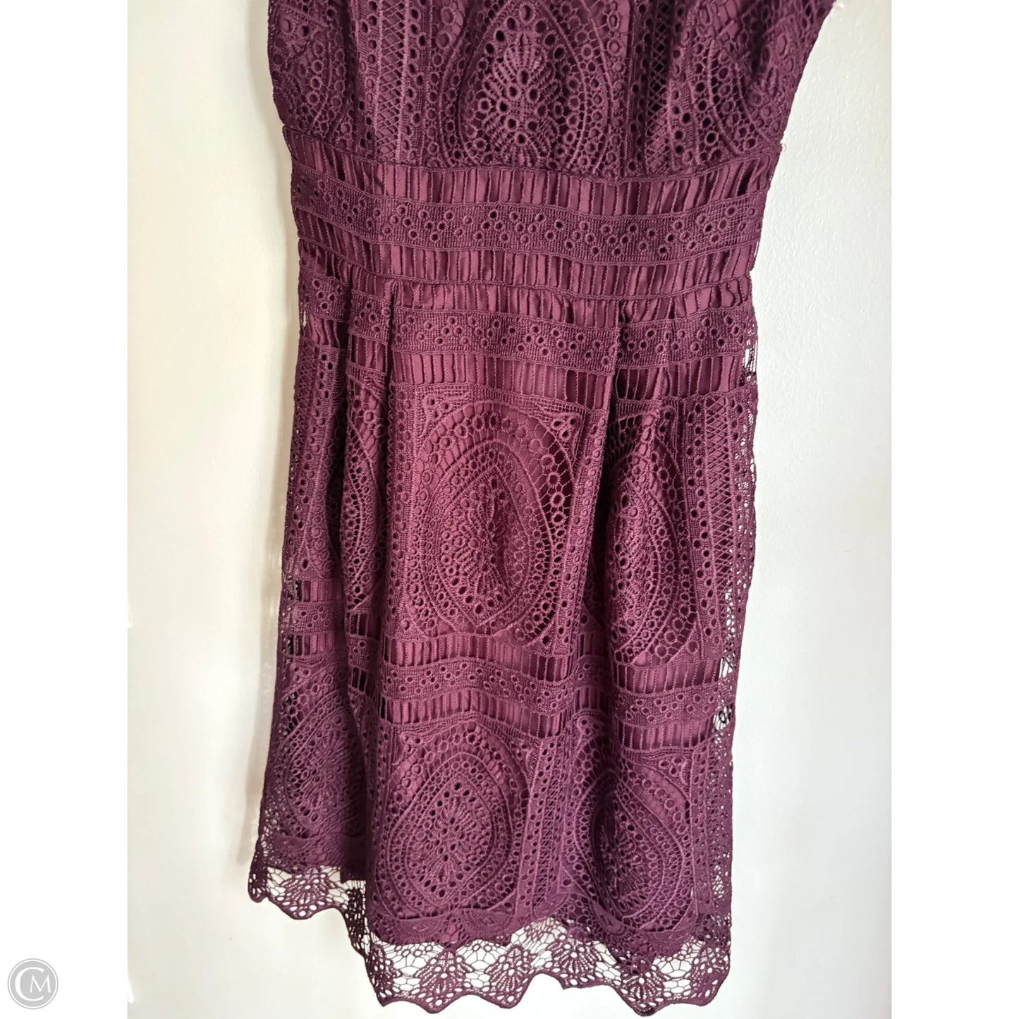 Dress Casual Maxi By White House Black Market In Maroon, Size: S