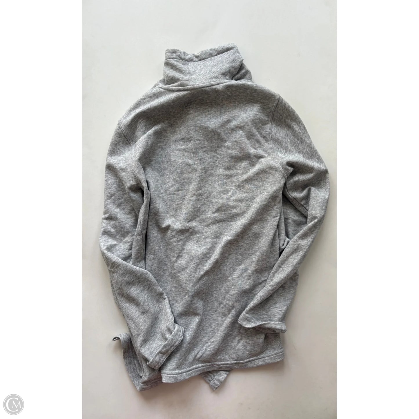 Sweatshirt Hoodie By Old Navy In Grey, Size: M