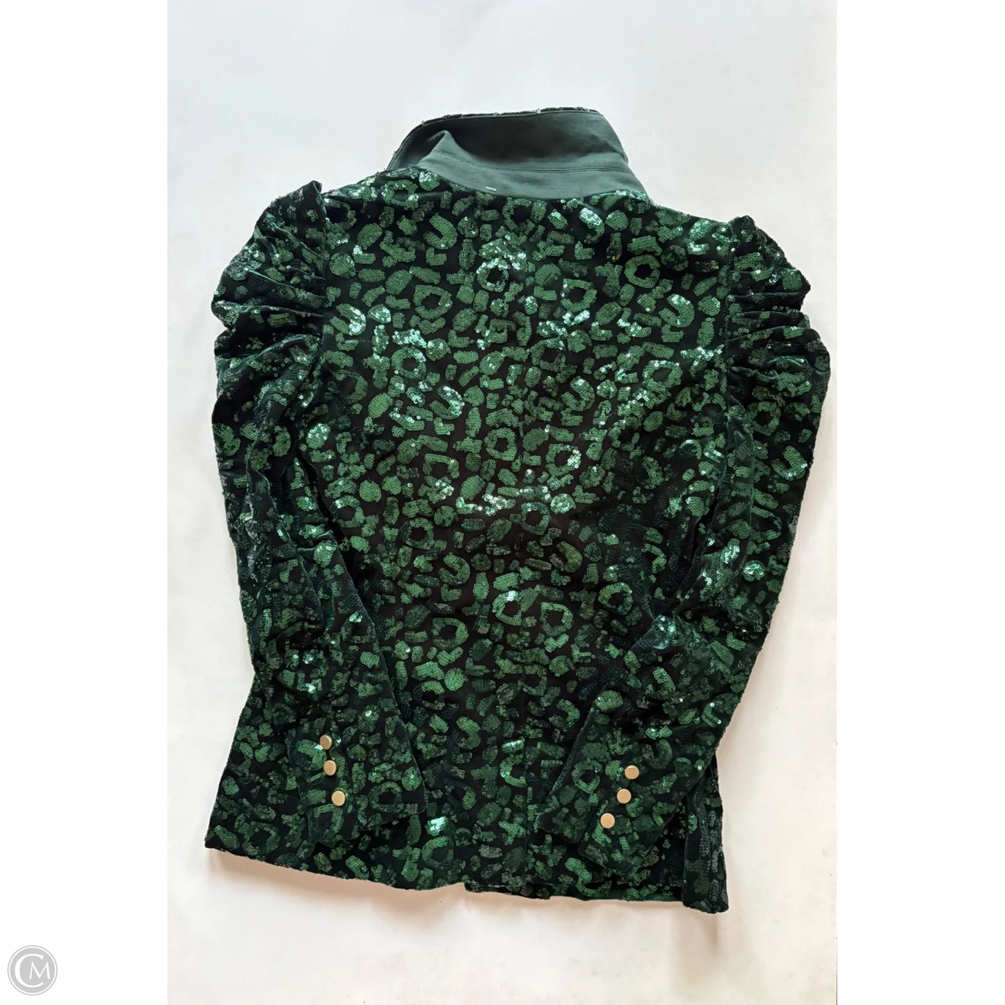 Blazer By Emily Mccarthy In Green, Size: Xs