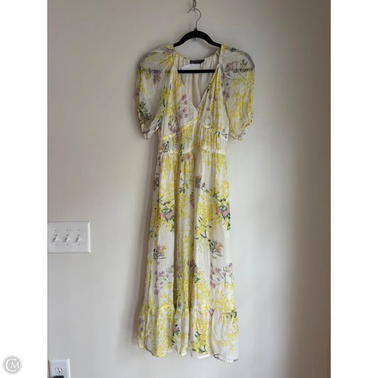 Dress Casual Maxi By Vineyard Vines In Floral Print, Size: Xs