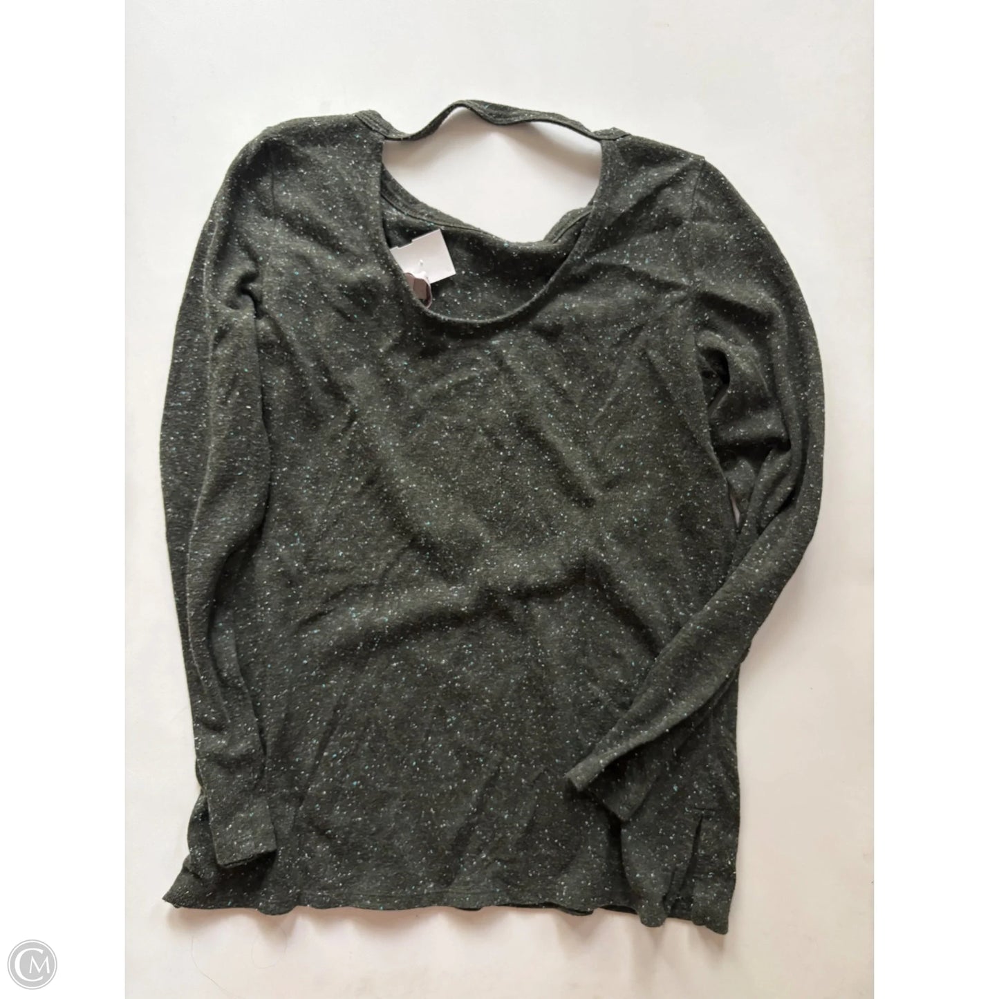 Top Long Sleeve By Loft In Green, Size: S